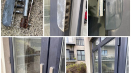 Door hinges replaced Door hinges replaced