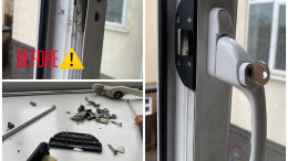 window lock replaced window lock replaced